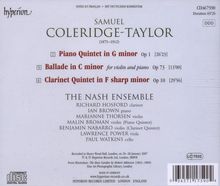 Samuel Coleridge-Taylor (1875-1912): Klavierquintett op.1, CD