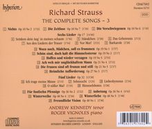 Richard Strauss (1864-1949): Sämtliche Klavierlieder Vol.3, CD