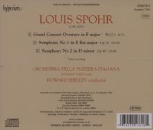 Louis Spohr (1784-1859): Symphonien Nr.1 &amp; 2, CD