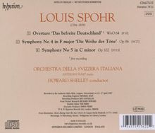 Louis Spohr (1784-1859): Symphonien Nr.4 &amp; 5, CD
