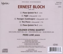 Ernest Bloch (1880-1959): Klavierquintette Nr.1 &amp; 2, CD