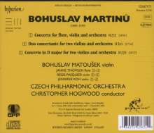 Bohuslav Martinu (1890-1959): Sämtliche Werke für Violine &amp; Orchester Vol.1, CD