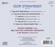 Igor Strawinsky (1882-1971): Konzert für Klavier &amp; Bläser, CD