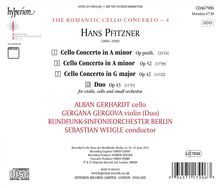 Hans Pfitzner (1869-1949): Die drei Cellokonzerte, CD