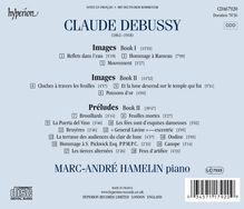 Claude Debussy (1862-1918): Images I &amp; II, CD