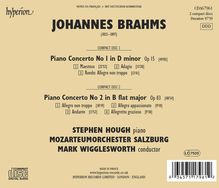 Johannes Brahms (1833-1897): Klavierkonzerte Nr.1 &amp; 2, 2 CDs