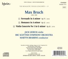 Max Bruch (1838-1920): Violinkonzert Nr.1, CD