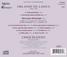 Orlando di Lasso (Lassus) (1532-1594): Missa super Dixit Joseph, CD