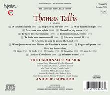 Thomas Tallis (1505-1585): Geistliche Chorwerke "Ave rosa, sine spinis", CD