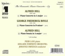 Alfred Hill (1870-1960): Klavierkonzert A-Dur, CD