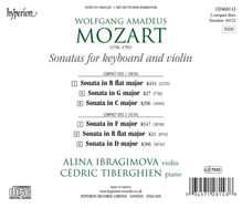 Wolfgang Amadeus Mozart (1756-1791): Sonaten für Violine &amp; Klavier Vol.3, 2 CDs