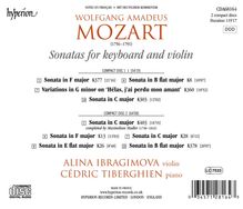 Wolfgang Amadeus Mozart (1756-1791): Sonaten für Violine &amp; Klavier Vol.4, 2 CDs
