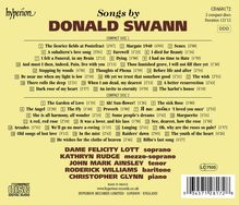 Donald Swann (1923-1994): Lieder, 2 CDs