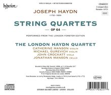 Joseph Haydn (1732-1809): Streichquartette Nr.63-68 (op.64 Nr.1-6), 2 CDs