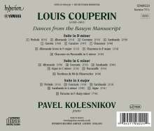 Louis Couperin (1626-1661): Cembalosuiten d-moll, g-moll, A-Dur (Tänze aus dem Bauyn Manuscript), CD