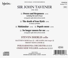 John Tavener (1944-2013): The Death of Ivan Ilyich für Bass,Cello,Orchester, CD