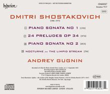 Dmitri Schostakowitsch (1906-1975): Klaviersonaten Nr.1 &amp; 2, CD