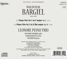 Woldemar Bargiel (1828-1897): Klaviertrios Nr.1 &amp; 2, CD