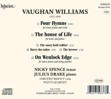 Ralph Vaughan Williams (1872-1958): The House of Life für Tenor &amp; Klavier, CD