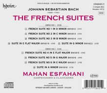 Johann Sebastian Bach (1685-1750): Französische Suiten BWV 812-817, 2 CDs