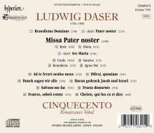 Ludwig Daser (1525-1589): Missa "Pater noster", CD
