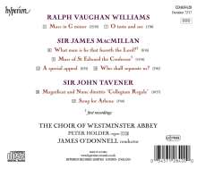 Westminster Abbey Choir - Vaughan Williams / Tavener / MacMillan, CD