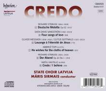 State Choir Latvia - Credo, CD