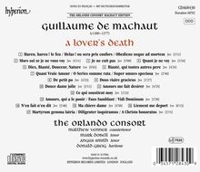 Guillaume de Machaut (1300-1377): Guillaume de Machaut Edition - A Lover's Death, CD