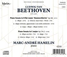 Ludwig van Beethoven (1770-1827): Klaviersonaten Nr.3 &amp; 29, CD