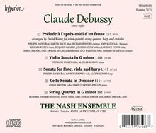 Claude Debussy (1862-1918): Streichquartett g-moll op.10, CD