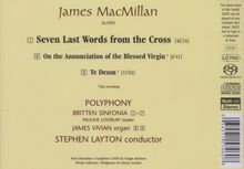 James MacMillan (geb. 1959): Seven Last Words from the Cross, Super Audio CD