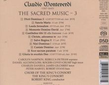 Claudio Monteverdi (1567-1643): Geistliche Musik Vol.3, Super Audio CD