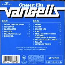 Vangelis (1943-2022): Greatest Hits, 2 CDs