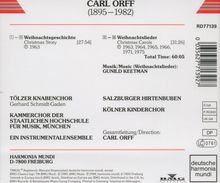 Carl Orff (1895-1982): Die Weihnachtsgeschichte, CD