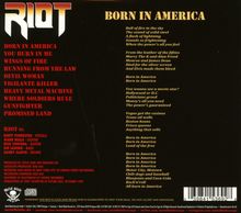 Riot: Born in America (Re-issue), CD