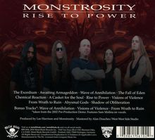 Monstrosity: Rise To Power (Limited Edition), CD
