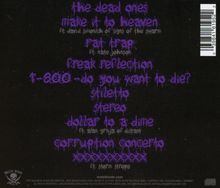 Trackliste mit Titeln: "the dead ones", "make it to heaven", "rat trap", "freak reflection", "1-800-do you want to die?"