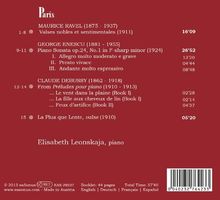 Elisabeth Leonskaja - Paris, CD