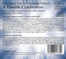 John Rutter &amp; the Cambridge Singers - A Double Celebration, 2 CDs