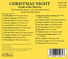 Cambridge Singers - Christmas Night (Carols of Nativity), CD