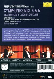 Leonard Bernstein dirigiert Tschaikowsky, DVD