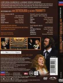 An Evening with Luciano Pavarotti &amp; Joan Sutherland, DVD
