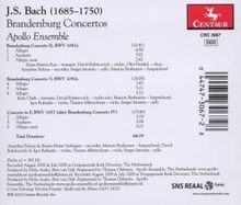 Johann Sebastian Bach (1685-1750): Brandenburgische Konzerte Nr.2 &amp; 5, CD
