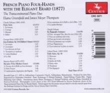 The Transcontinental Piano Duo - French Piano Four-Hands, CD