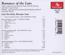 Lutz Kirchhof - Romance of the Lute, CD