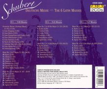 Franz Schubert (1797-1828): Sämtliche Messen, 3 CDs