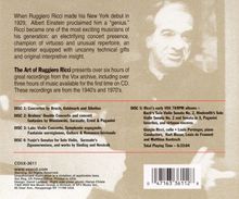 Ruggiero Ricci - The Art of, 5 CDs