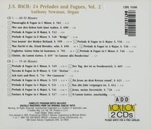 Johann Sebastian Bach (1685-1750): Präludien &amp; Fugen Vol.2, CD