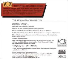 The Story of Johann Sebastian Bach in Words and Music, CD