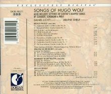 Hugo Wolf (1860-1903): Goethe-Lieder, CD